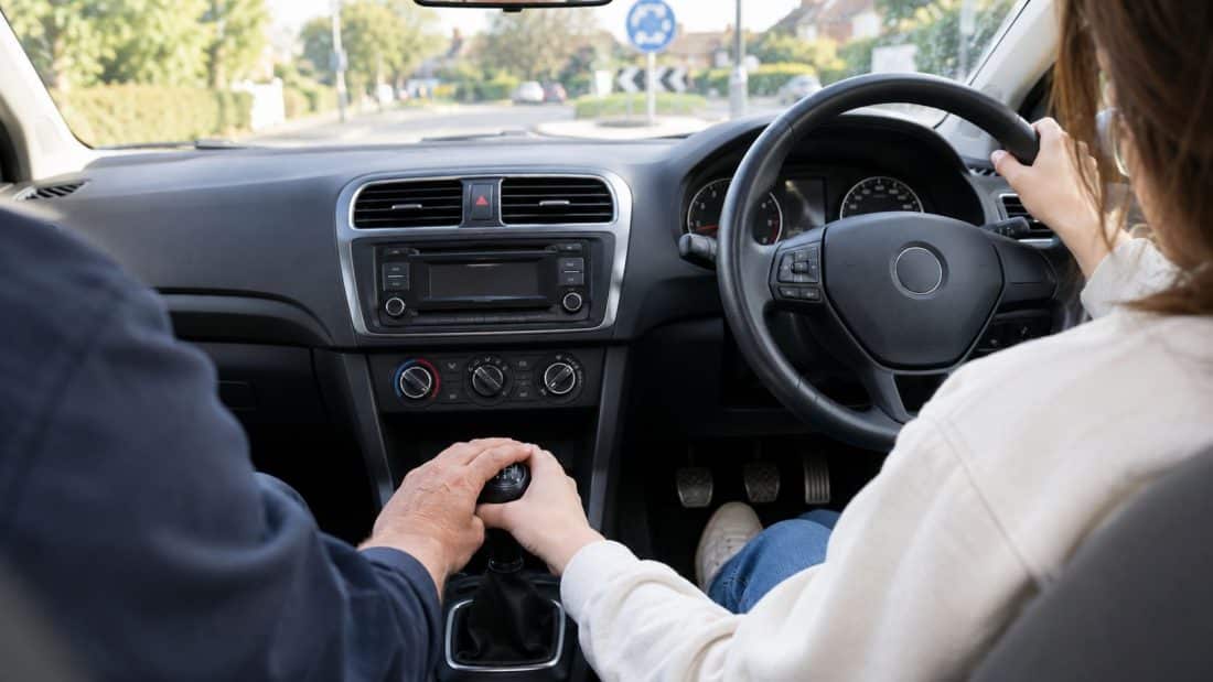 manual driving lessons driving instruction